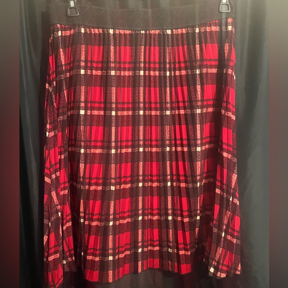 Lularoe Jill Plaid Skirt